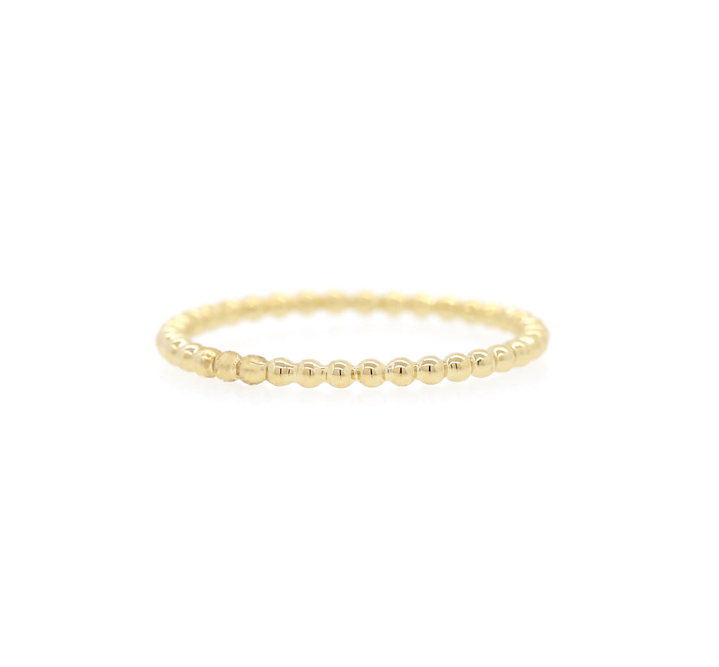 Gold Bead Band- Rose Gold