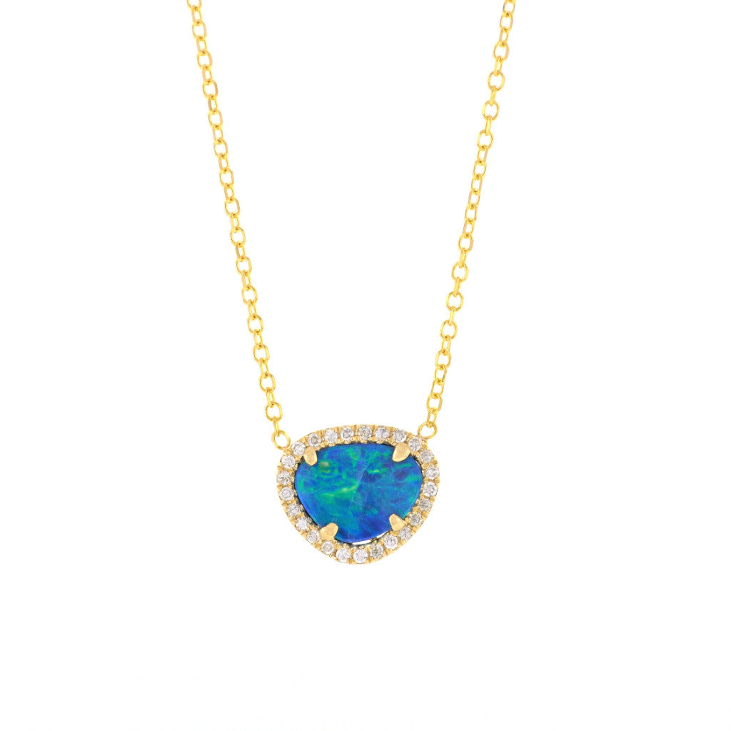Opal Necklace-Rose